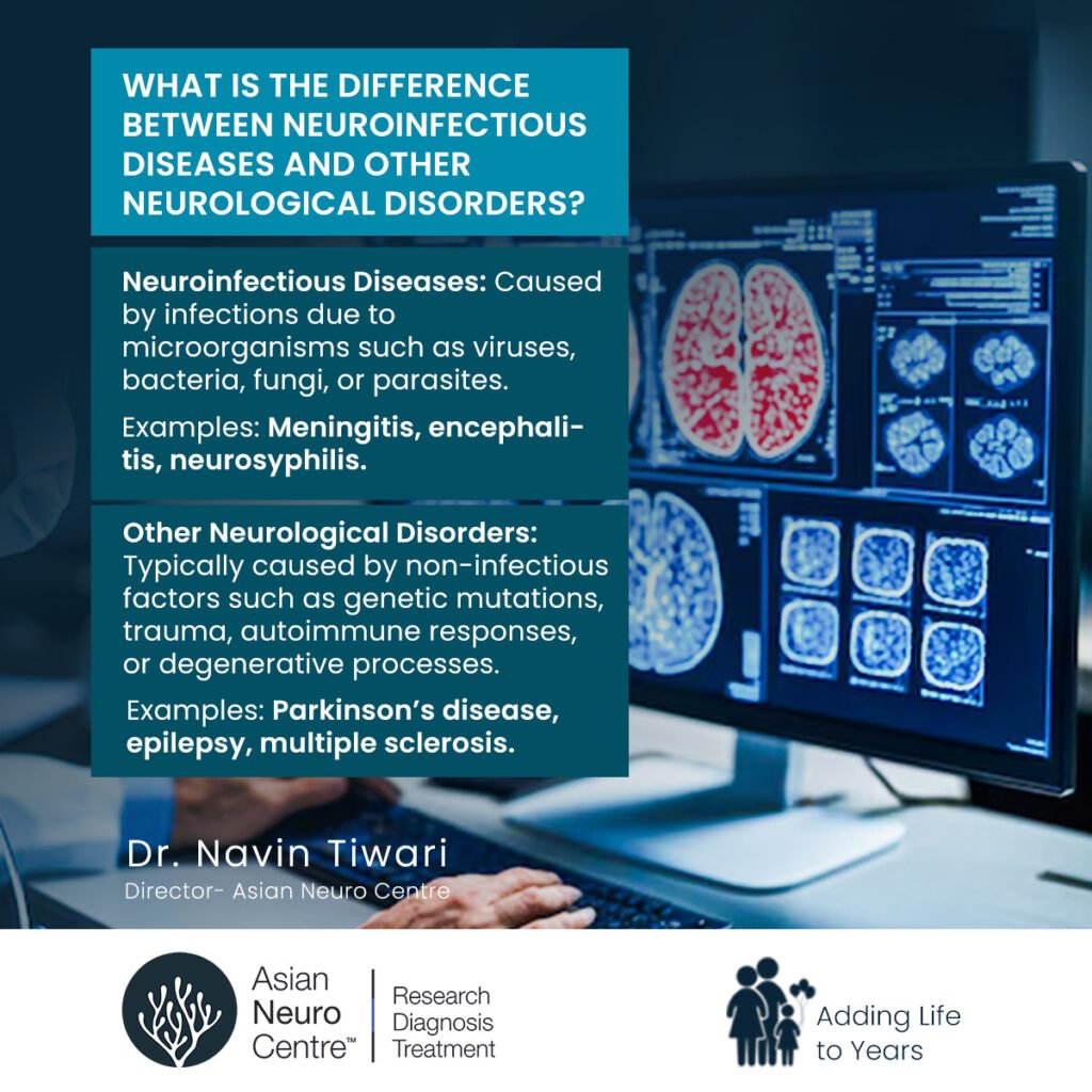 What is the Difference Between Neuroinfectious Diseases and other Neurological Disorders?