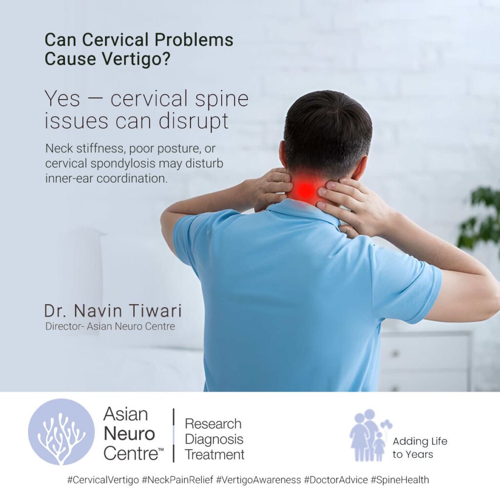 Can Cervical Problems Cause Vertigo?