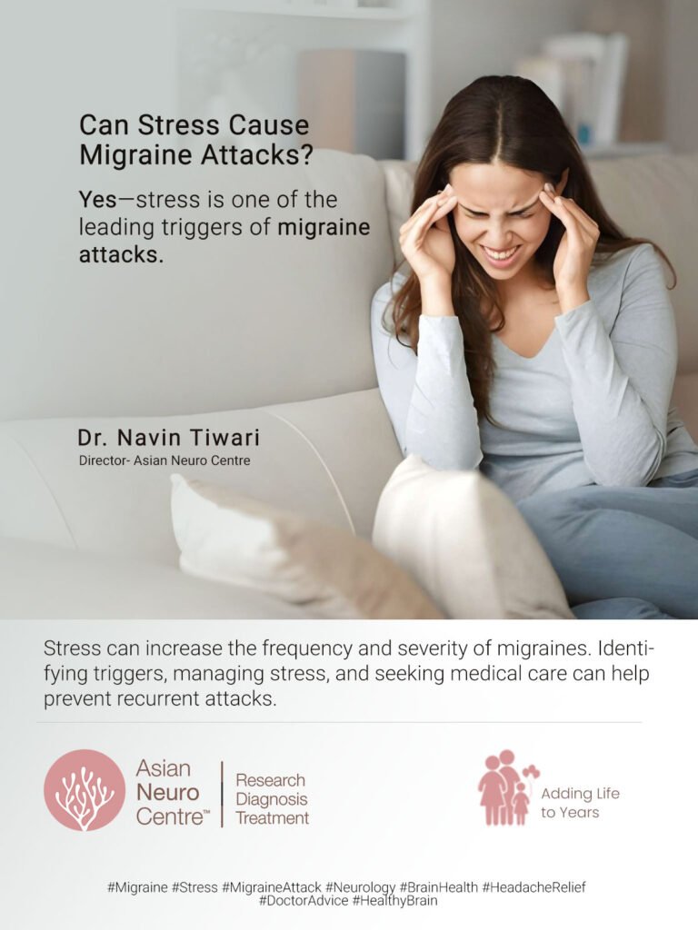 Can Stress Cause Migraine Attacks? | Migraine Attacks Treatment in Indore